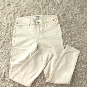 Paige white mid rise skinny 29